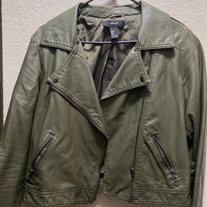 🔥 WOMENS FAUX LEATHER JACKET 🔥